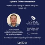 LojiDer Webinar: Lojistikte İnsan Kaynağı ve Yetkinlik Dönüşümü (Lojistik 5.0) 16 Nisan 2026